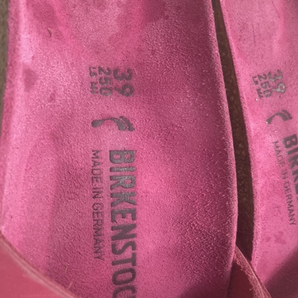 Birkenstock Pink Women Sandals Size 39 - Picture 4 of 5